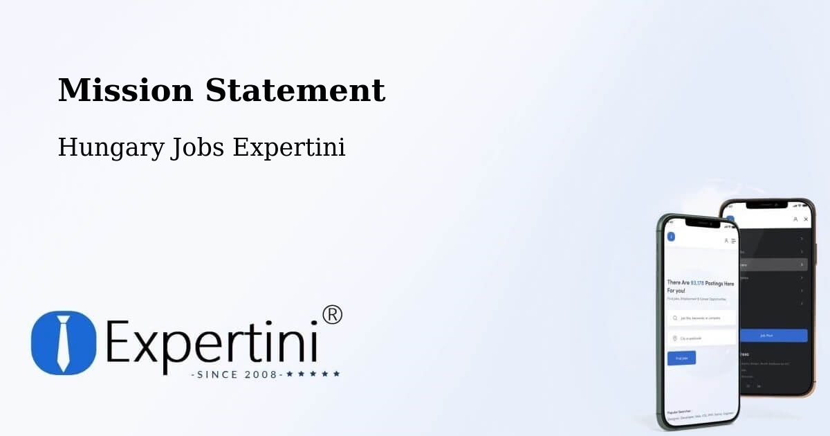 Corporate Mission – Hajós - Hungary Jobs Expertini
